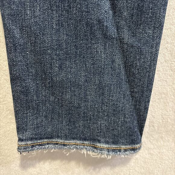 RAG & BONE W1502K520LAP La Paz Blue Skinny Denim Distressed Jeans Pants Size 29 - Picture 6 of 16
